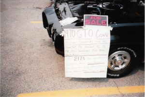 1970 Pontiac GTO Convertible-black for sale Louisville