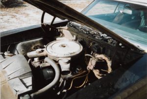 1970 Pontiac GTO Convertible-85 engine bay