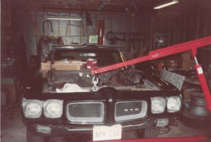 1970 Pontiac GTO Convertible-86 engine in