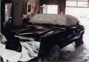 1970 Pontiac GTO Convertible-93 black paint front