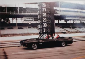 1970 Pontiac GTO Convertible-93 Indy track first show after paint